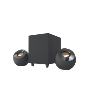 COLUNAS CREATIVE 21 PEBBLE PLUS USB PRETO