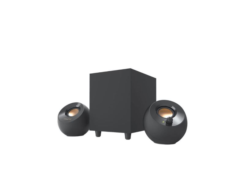 COLUNAS CREATIVE 21 PEBBLE PLUS USB PRETO