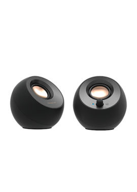 COLUNAS CREATIVE 20 PEBBLE V3 USB BLUETOOTH 50 PRETO
