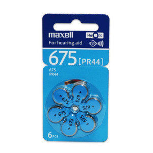 PILHA MOEDA MAXELL PR44WA 675 6UN 145V