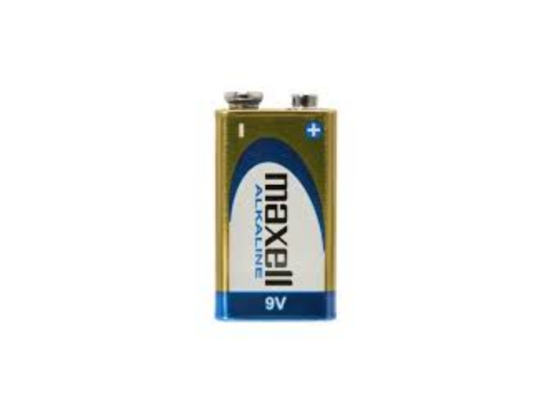 PILHA 9V  CX1 MAXELL  ALKALINE