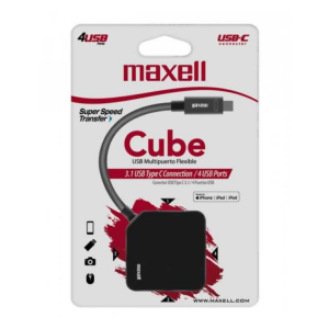 HUB MAXELL USB 30 USBC 4PORT  347646