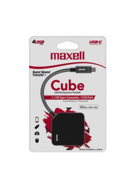 HUB MAXELL USB 30 USBC 4PORT  347646