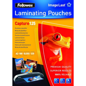 BOLSAS PLASTIFICFELLOWES 125MIC A3100