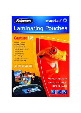 BOLSAS PLASTIFICFELLOWES 125MIC A3100