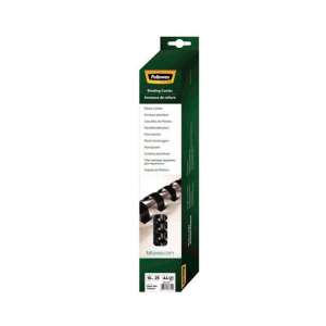 FE ARGOLAS PLASTIC A4 10MM25 PRETA