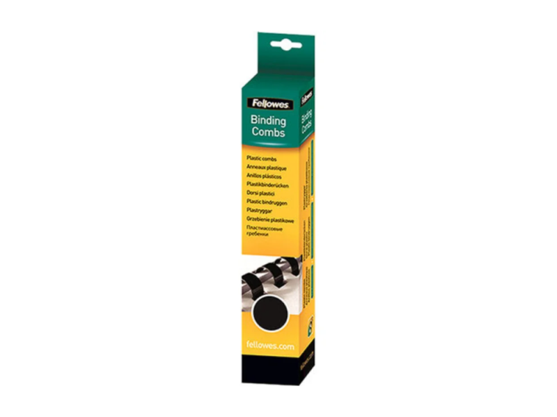 FE ARGOLAS PLASTIC A4 14MM25 PRETA