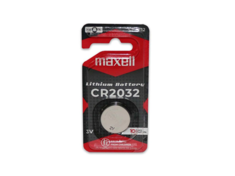 PILHA MOEDA MAXELL CR2032 1 UN 3V
