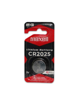 PILHA MOEDA MAXELL CR2025 1UN 3V