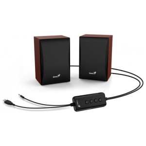 COLUNAS GENIUS SPHF380BT USB BT 50 MADEIRA