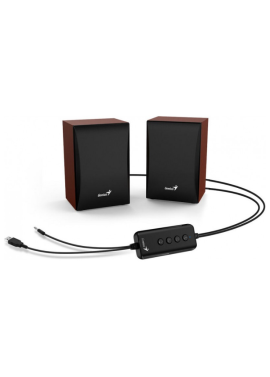COLUNAS GENIUS SPHF380BT USB BT 50 MADEIRA