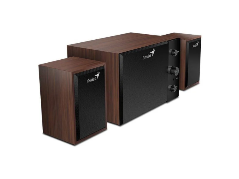 COLUNAS GENIUS SW21 350 15W 220V MADEIRA