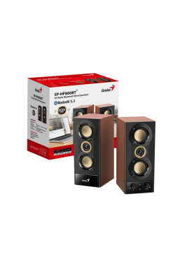 COLUNAS GENIUS SPHF800BT 20W 3 WAY BT MADEIRA