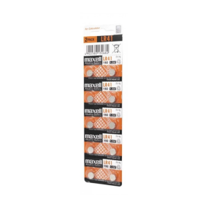 PILHA MOEDA MAXELL LR41 192 PACK 2 (15) 15V