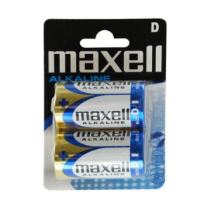 PILHA D LR20 PK2 MAXELL ALKALINE