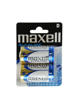 PILHA D LR20 PK2 MAXELL ALKALINE