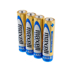 PILHA AAA LR03 PK4  MAXELL ALKALINE