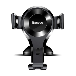 SUPORTE DE CARRO BASEUS C VENTOSA PRETO