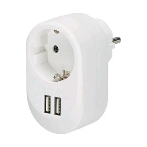 SURGE ARREST (1) 3680W 2XUSB WINTECH