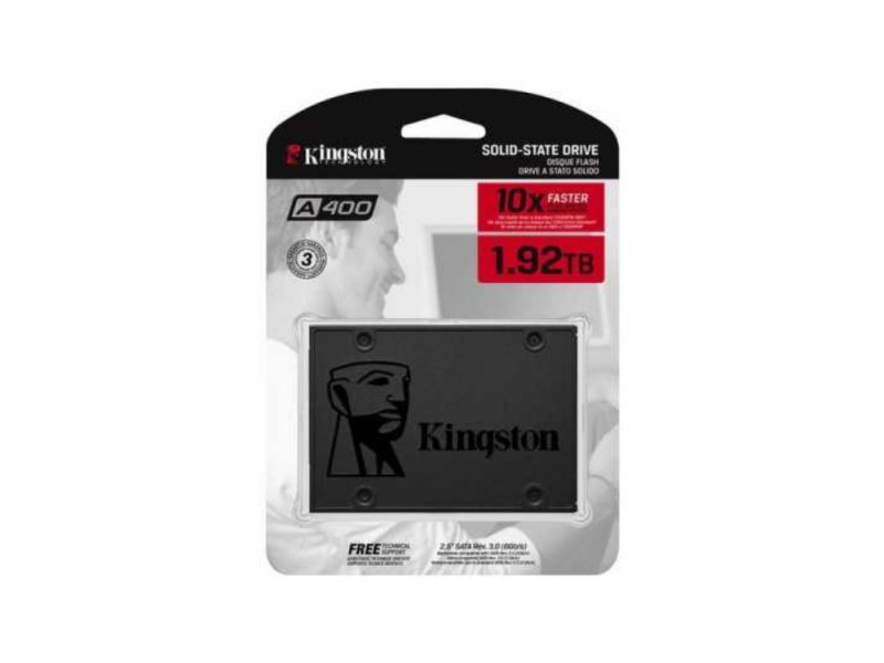 HD INT 25" 1920 GB SSD KINGSTON A400 SATA III