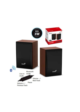 COLUNAS GENIUS SPHF380BT 3W USB