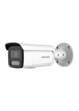 HIKV CAMERA DS-2CD2T47G2-LSU/SL 4MM 4MP BULLET EXIR 60MTS COLORVU ILUMINACAO E AUDIO
