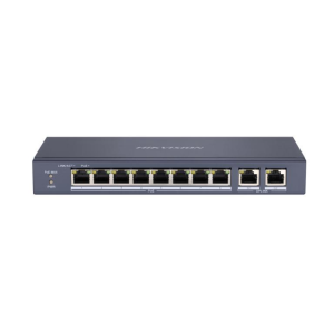 HIKV SWITCH POE DS-3E0310P-E/M 8 PORTAS + 2GB PORTAS