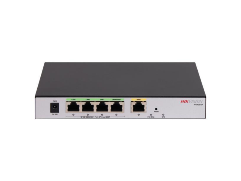 HIKV ROUTER AIO DS-3WG105GP-SI 5 PORTAS COM POE