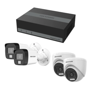 HIKV KIT ANALOGICO DS-J142I/E04HGHI-B+2+2CAM