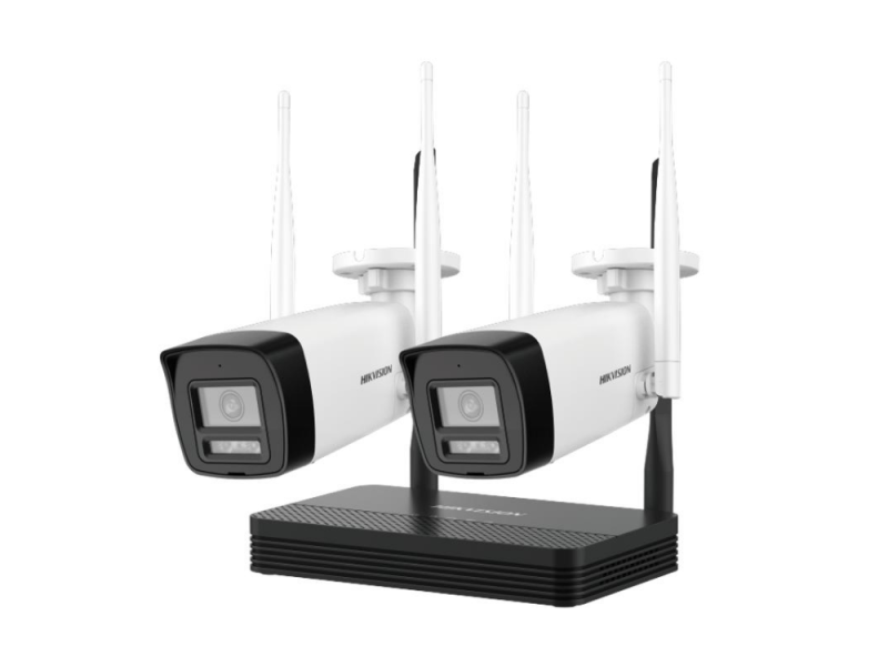 HIKV KIT DE CAMERA WIFI NKS422W0H 2MP 2*BULLET