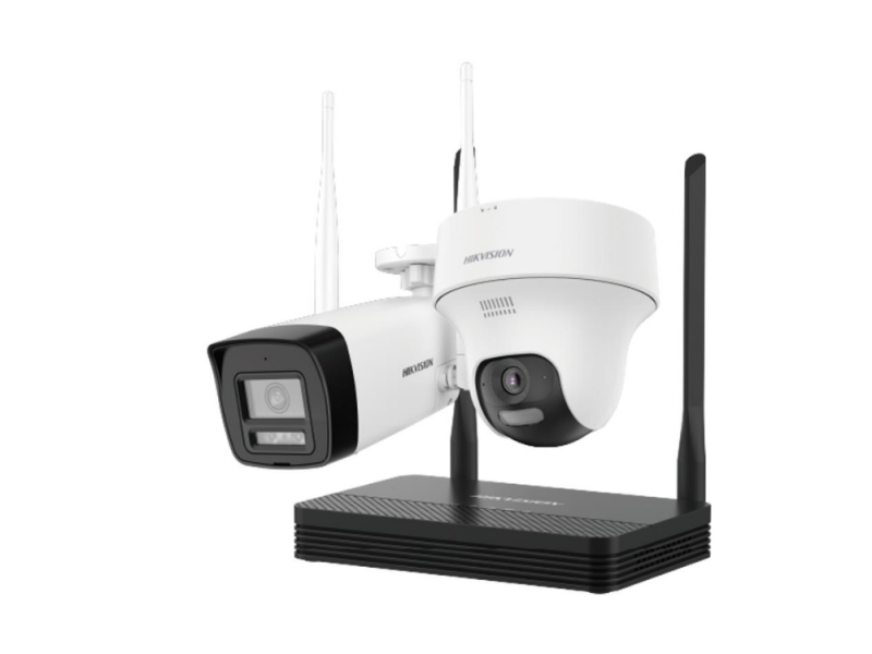 HIKV KIT DE CAMERA WIFI NKS422W02H 2MP BULLET+TURRET