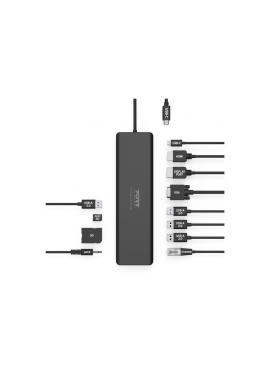 DOCKSTAT PORT CONNECT TYPE C TRAVEL 1X4KUSBAUSBCDPHDMIVGARJ45