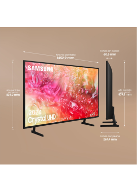TV 65" LED SAMSUNG DU7175 4K SMART TV