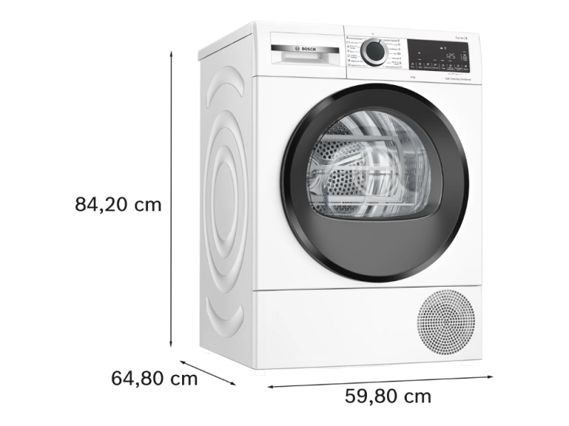GD MAQ SROUPA BOSCH 9KG SERIE 6 BRANCO