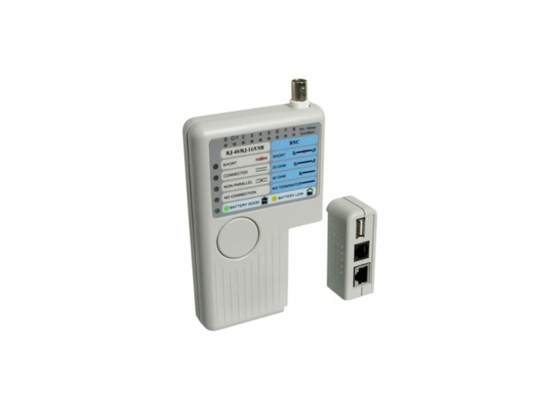 CABLE TESTER WP RACK RJ111245 BNC E USB