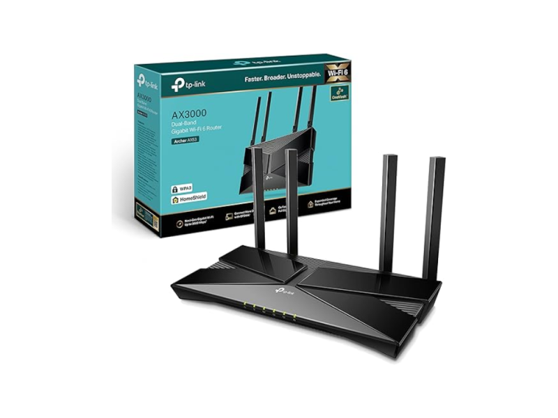 ROUTER TPLINK WIFI 6 AX3000 DUAL BAND ARCHER AX53