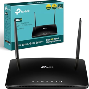 ROUTER TPLINK WIFI 4G LTE 300Mbps N 3X10100Mbps LAN Port 1× 10100 Mbps LANWAN Port 1 Micro SIM Card Slot