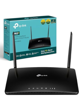 ROUTER TPLINK WIFI 4G LTE 300Mbps N 3X10100Mbps LAN Port 1× 10100 Mbps LANWAN Port 1 Micro SIM Card Slot