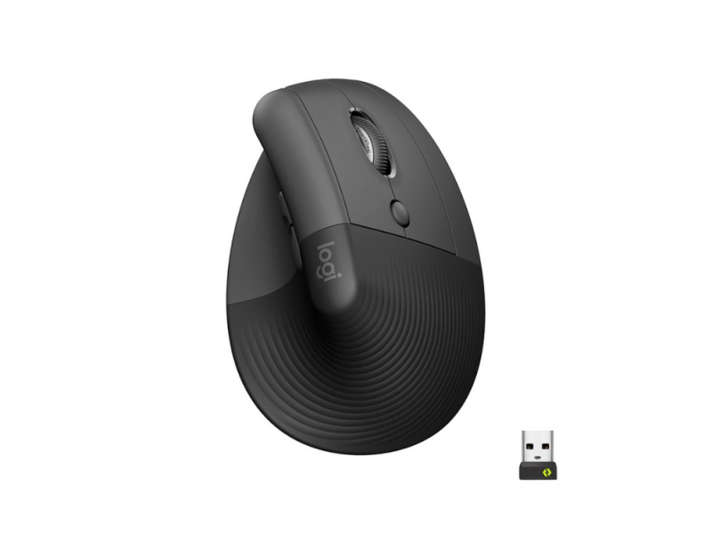 MOUSE LOGITECH WIFI LIFT ERGONOMICO GRAPHITE