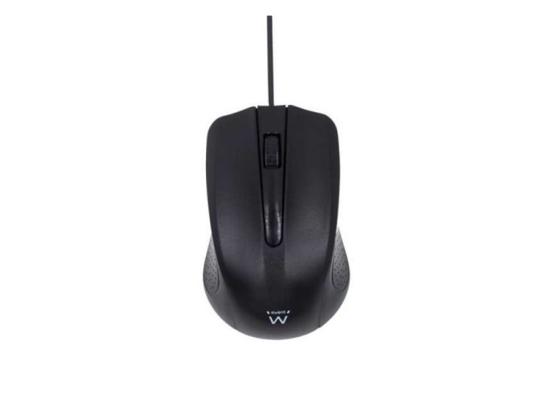 MOUSE EWENT USB 20 OPTICO 1000DPI PRETO