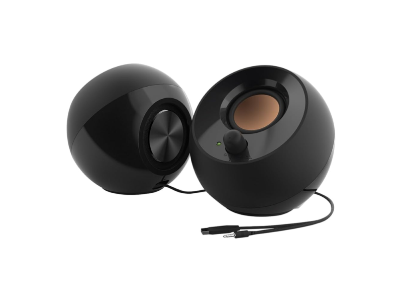 COLUNAS CREATIVE 20 PEBBLE USB PRETO