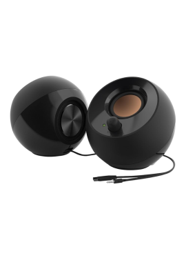 COLUNAS CREATIVE 20 PEBBLE USB PRETO
