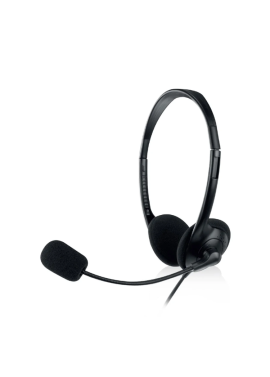 HS EWENT USB COM MIC 21M PRETO