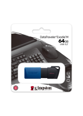 PEN DRIVE 64GB KINGSTON DATA TRAVELER EXODIA M USB 32