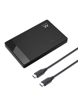 CAIXA EXTE EWENT HDD 35" SATA SSD 32 PRETA