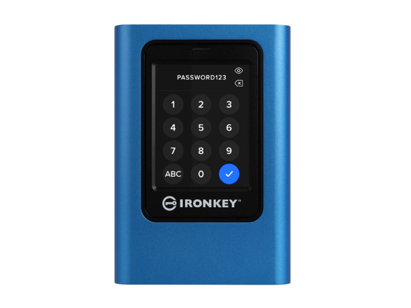 HD EXT 25" 480 GB SSD TYPEC IRONKEY KINGSTON