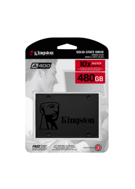 HD INT 25" 480 GB SSD KINGSTON A400 SATA III