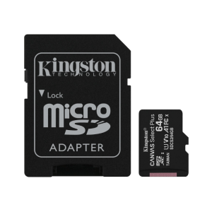 MOD MICRO SD 64GB CL10 100R CADAPT KINGSTON