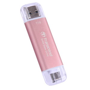 HD EXT 25" 1TB TRANSCEND ESD310P ROSA USBCA
