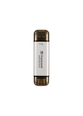 HD EXT 25" 1TB TRANSCEND ESD310S PRATA USBCA